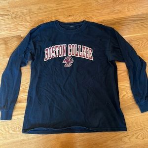 Boston College Black Long Sleeve | Youth XL